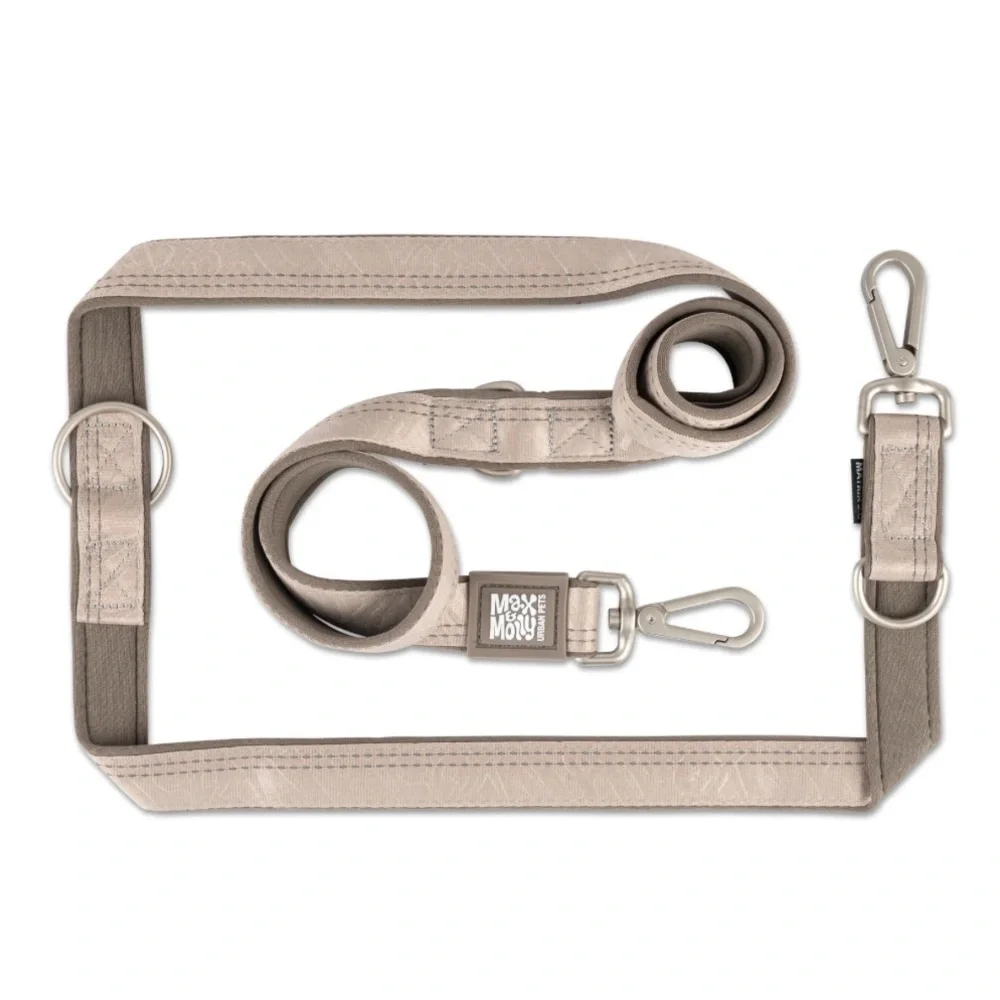 Max & Molly‎ Leash (S) Matrix 2.0 Sand & GOTCHA! Smart ID Collar (XS)
